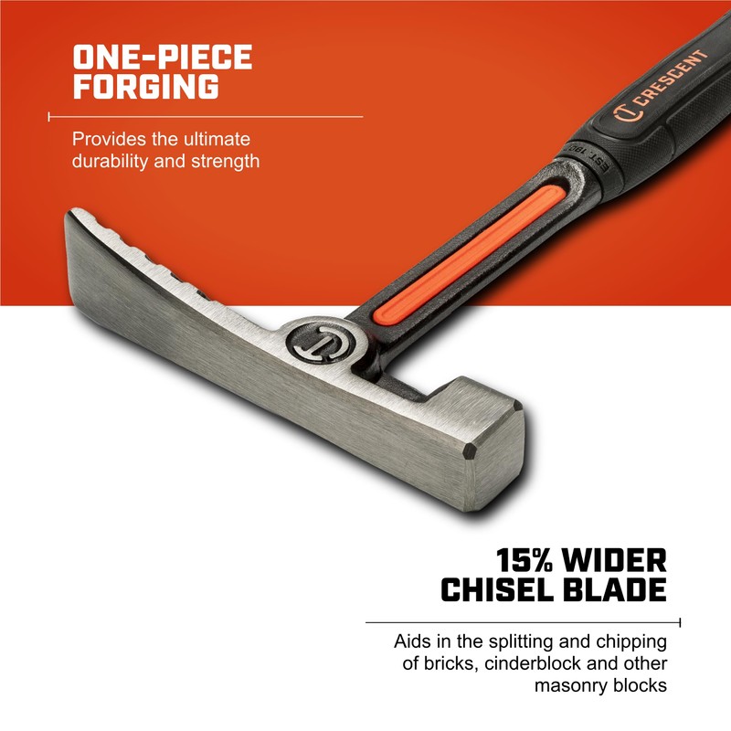 Crescent - Crescent 24 Oz. Steel Brick Hammer (CHSBK24)
