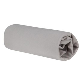 roba Lil Planet Fitted Sheet 40 x 90 - 45 x 90 cm - Baby Bed Sheet for Bassinets and Cradles - Organic Cotton - GOTS and Oeko-Tex Standard 100 - Grey