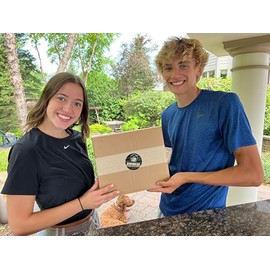 Bussin Boxes Healthy snack Care Package (30 count) A Gift Box with a Variety of Healthy Snack Choices - Great for Office, College, Work, Students