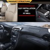 CNNELL Dash Board Cover Compatible with Acura TL 2004 2005