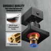 ACA International Square Bathroom 1/4 Turn Basin Shower Tap Wall