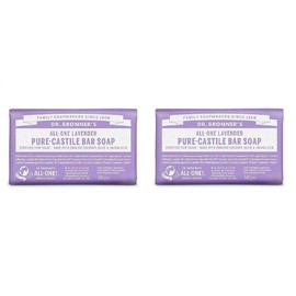 Magic Soap Bar, Lavender, Solid Soap, 4.9 oz (140 g) x 2 Pieces (Regular Import)