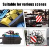 Pack of 10 Luggage Straps for Warning Sign Bicycle Carrier,