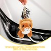 LIFKOME Plush Keychain, Cute, Stylish, Lion Pendant, Wallet Charm, Lion