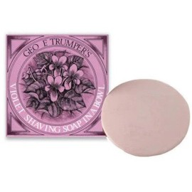 Geo F. Trumper Violet Hard Shaving Soap In Wooden Bowl or Refill Full Size NIB - Refill