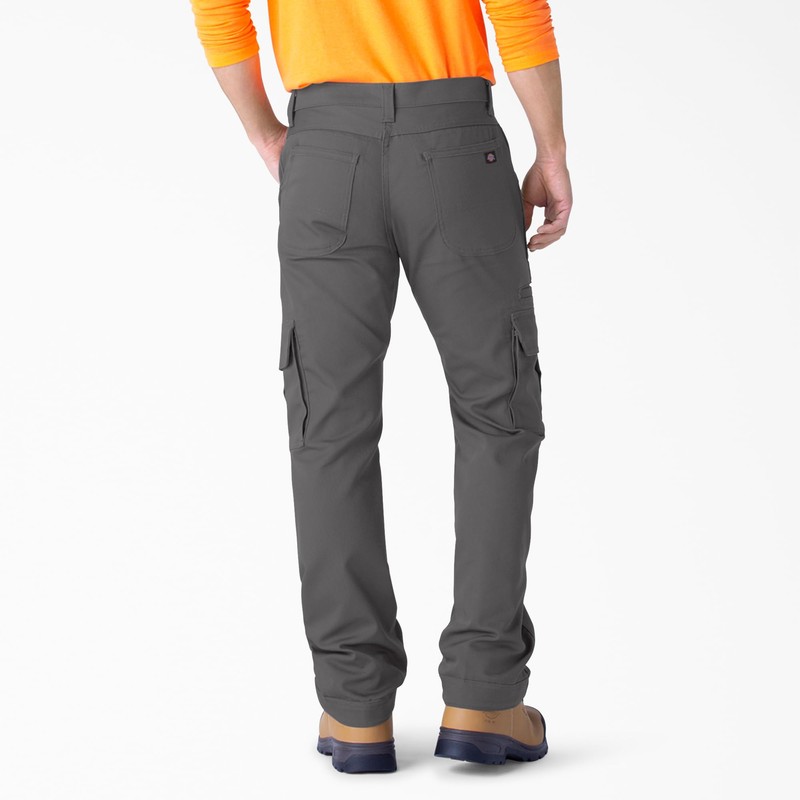 Dickies Men's Flex DuraTech Relaxed Fit Duck Cargo Pants Slate