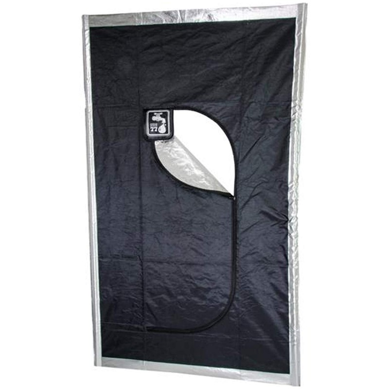 Black Hatch Zipper Door 57 1/2" w x 96”h