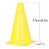 TSKDKIT 15 Pcs Training Cones Marker Plastic Cones Training Marker