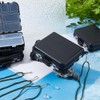 SUPERFINDINGS 4Pcs Fishing Tackle Box Organizer Multi-Compartment Fishing Tackle Box