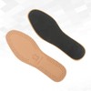 Healeved 1 Pair latex insole leather breathable insole absorbing insoles