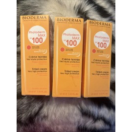 Bioderma Photoderm Max SPF 100 Sunscreen Sunblock 40ml Exp 4/28 3pack