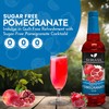Syruvia Sugar-Free Pomegranate Syrup - 25.4 fl oz. Premium Flavoring