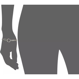 French Connection Paperclip Chain Bracelet (Gold) NWT