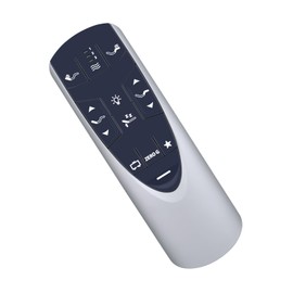 HZIME Replace RF502A RF358A Remote Control for Extend Adjustable Bed Base, Compatible with Tempur-Pedic Ergo or Ergo Adjustable Bed Controller JDLK.33.01.18 JLDK.33.01.36 RF502A RF358A