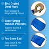 Better Boat Heavy Duty Trailer Winch Strap Replacement with Zinc