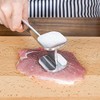 RetroFun Meat Tenderiser Hammer Double Sided Offset Spike Flat Surface
