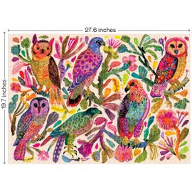 Elena Essex Puzzles for Adults 1000 Pieces - Birds of Prey | Jigsaw Puzzles | 1000 Piece Puzzle for Adults | Colorful Art Birds Puzzle | 20x28 inches