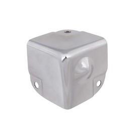 Tiazza 8Pcs Galvanized Tool Box Corner Protectors Aluminum Box Angle Guard Metal Wrap Angle