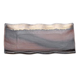 Santto 11798 Banko Ware Dish, Bizen Kinsai