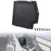 SAUTVS Battery Cover Kit for Can-Am Maverick X3, Black Plastic