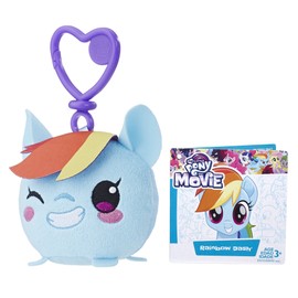 My Little Pony Mini Peluche con Clip, Rainbow Dash