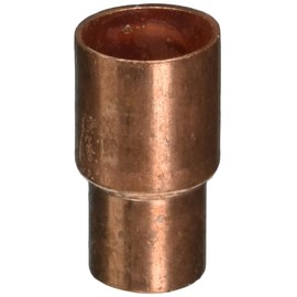 Elkhart 32064 Products Corporation Bagged Reducer, 3/4" x 1/2", Copper