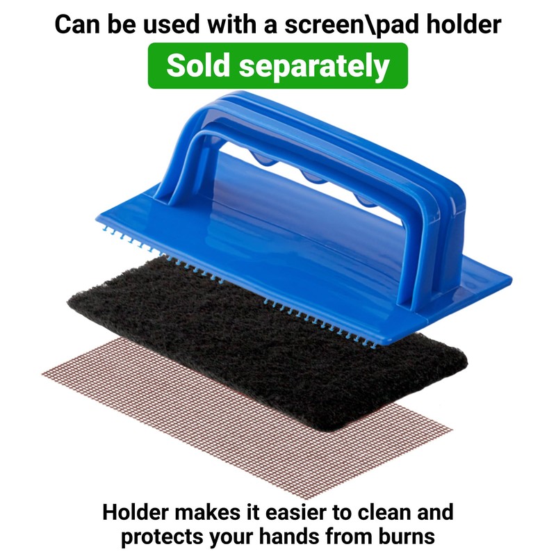 CUSINIUM 40-Pack Griddle Cleaning Pads + 80-Pack Grill Screens