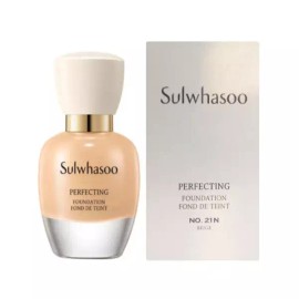 Sulwhasoo 설화수 퍼펙팅 파운데이션 21N호 베이지/SPF17 PA+ N Sulwhasoo Perfecting Foundation 21N Beige/SPF17 PA+ N