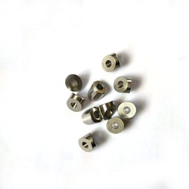 Jingyi 3/8" Angled Washers for Stairs for End Fittings for Cable Railing (37-Degree with 3/8" Inside Diameter),Stainless Steel 316 Marine Grade - Lot of 10