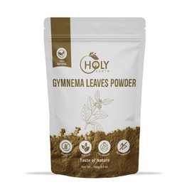 Holy Earth Gymnema/Gurmar Leaves Powder (Gymnema sylvestre) 100g/3.5 oz | 100% Natural, Gluten-Free, No Additives,