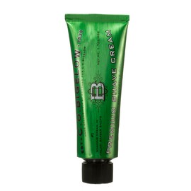 C. O. Bigelow- Crema de afeitar de viaje CO Bigelow para hombres, crema de afeitar hidratante con eucalipto y aceite de coco,