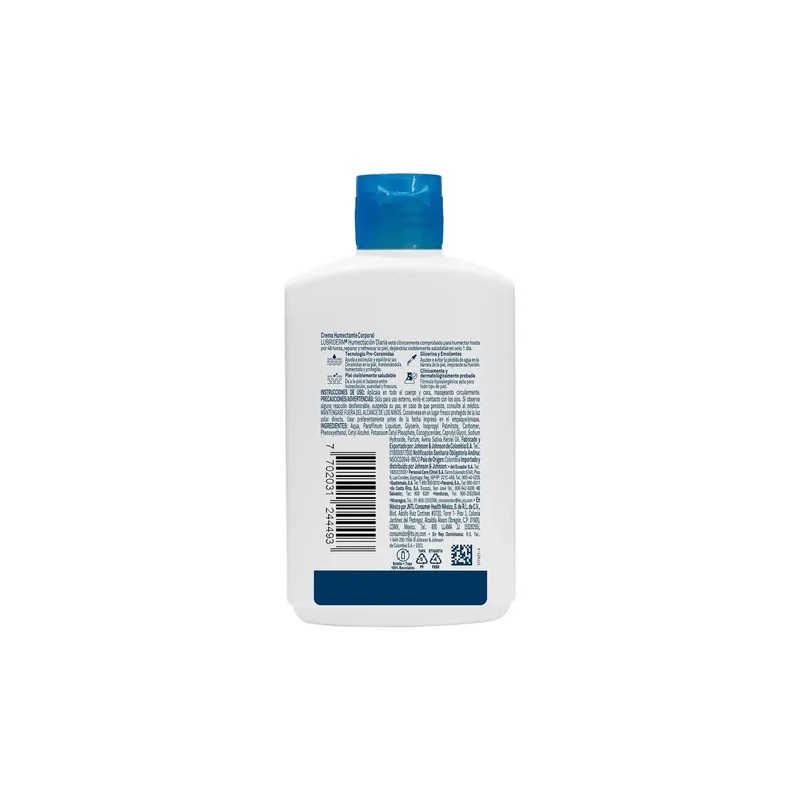 Lubriderm Crema Corporal Humectación Diaria 200 Ml