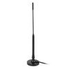 uxcell Black DC 12V Magnetic Base Car Vehicle Roof AM