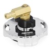 FIRSTINFO A1163HKH1 Metal Master Cylinder Reservoir Adapter, Compatible with Honda