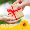 Honeydak 2 Pack Toilet Bolt Caps Decorative Yellow Sunflower Toilet