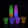 Party Essentials Hard Plastic 2-Ounce Shot/Shooter Glasses, 40-Count, Assorted Neon