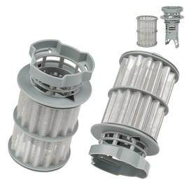 2PCS 645038 Dishwasher Filter for Bosch Thermador, Dishwasher Filter Replacement Parts AP4339631, 00651097, 1560725, 651097, AH3479708, EA3479708, PS3479708, PS8730270