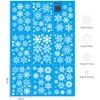 9 Sheets Christmas Snowflake Stickers Window Stickers Snowflake Christmas Stickers