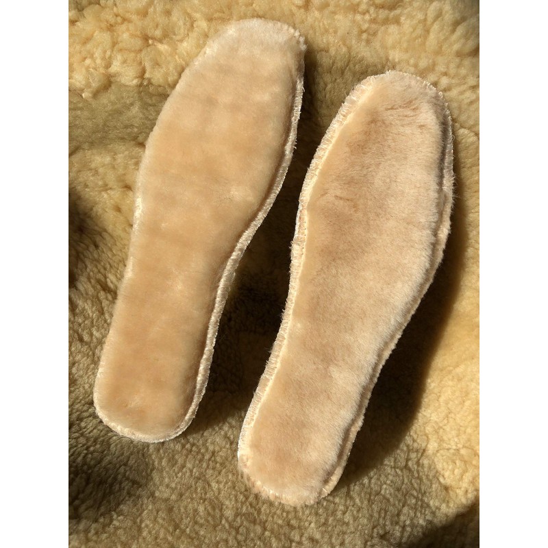 Insole, 100% Natural Sheep Wool, Thin, Warm, Non-stuffy, Insole, Available