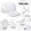 Vabean 24 Pack Sublimation Blank Cap Trucker Mesh Cap Unisex