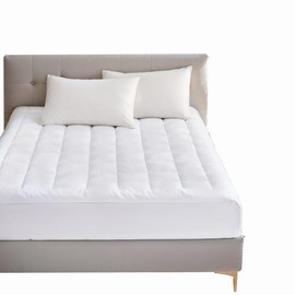 Gracie Mills Keisha Box Quilted Plush Hypoallergenic Down Alternative Waterproof Mattress Pad