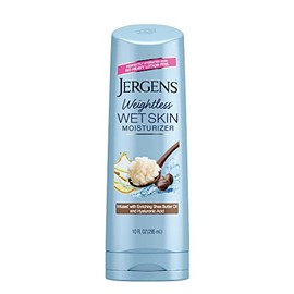 Jergens Hidratante para piel húmeda con aceite de karité enriquecedor, 10 onzas