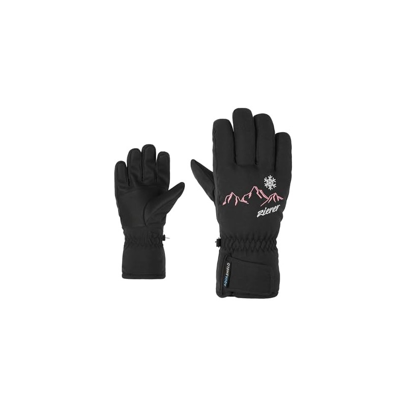 Ziener Children's LAILLA Ski Gloves / Winter Sports | Waterproof,