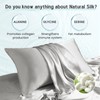 iCooBreeze Silk Pillowcases 100% Mulberry Silk Double Sided, Real Silk