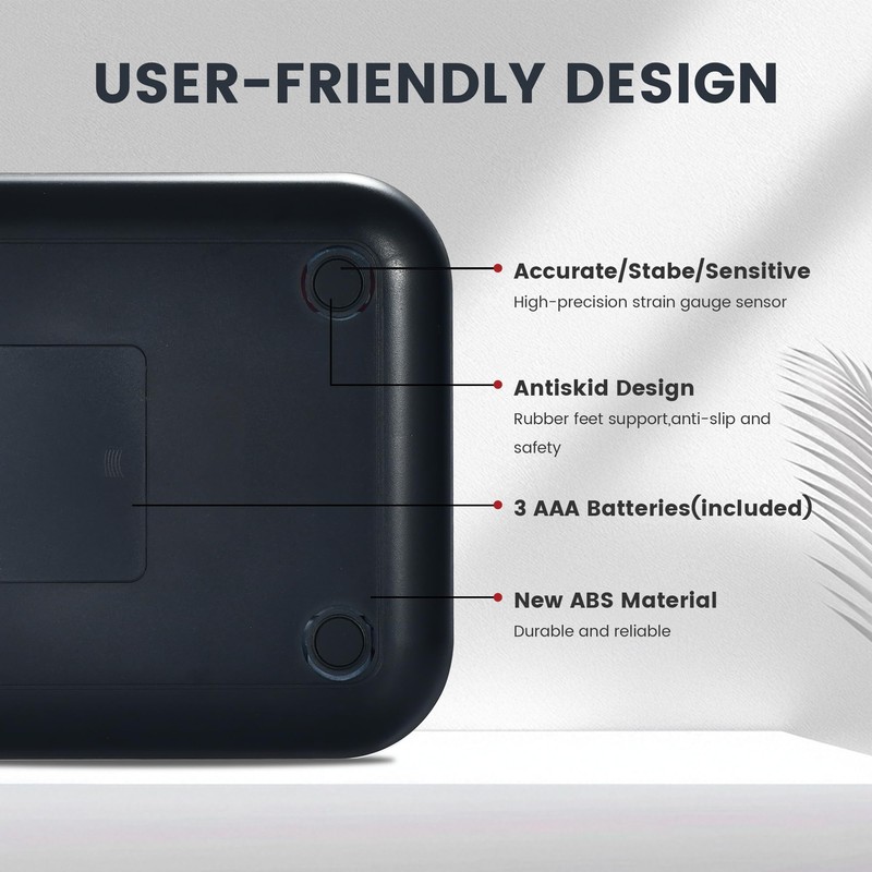 EILISON Smart Kitchen Food Scale with Bluetooth App, High-Precision Digital