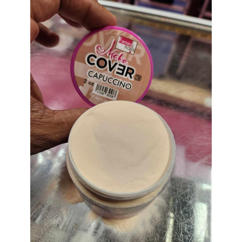 Generic Fantasy Nails Acrylic Cover 1oz Cappucino powder, Natural
