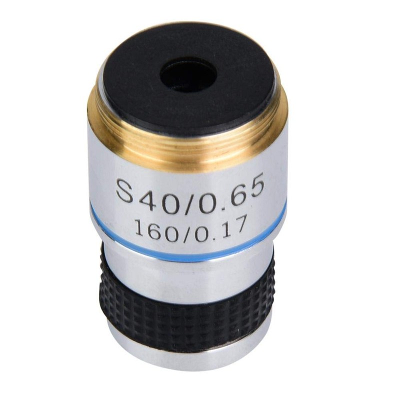 40X 185 Biological Microscope Achromatic Objectives Lens Microscope Accessories for