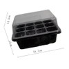 ANCLLO 5 Pack Seedling Starter Trays 60 Cells Mini Plant