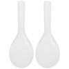 STOBAZA Reusable Rice Spoon 2-Pack Non-Stick Rice Scoop 6.85 Inch