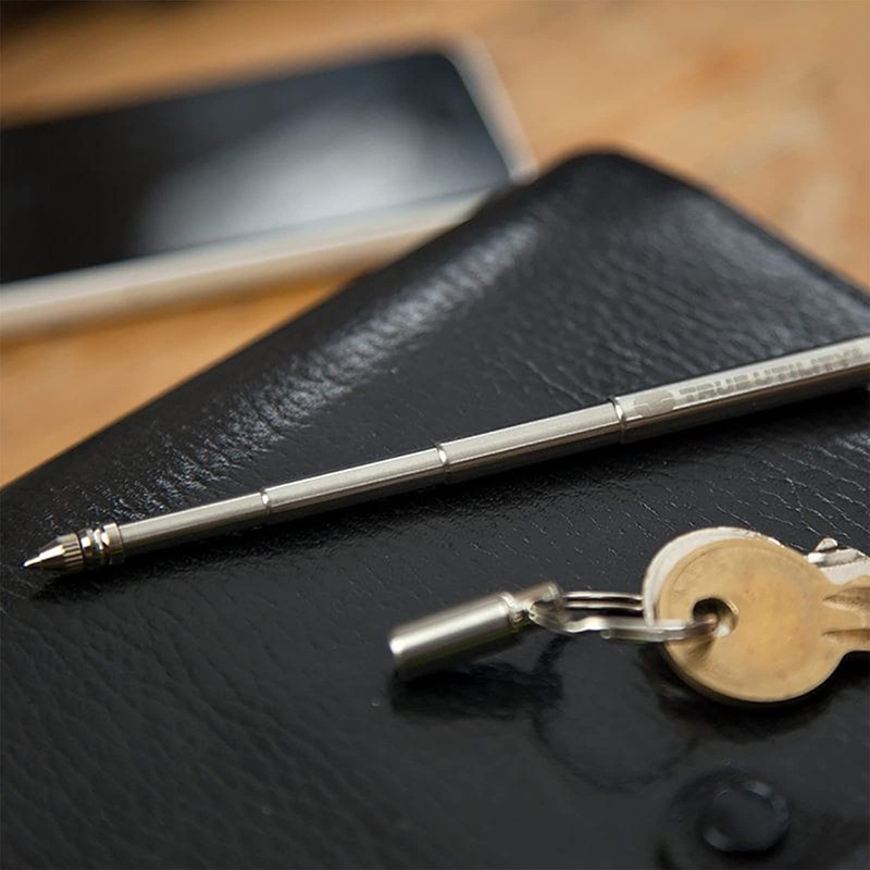 True Utility Telepen - The Smallest Telescopic Keyring Pen In